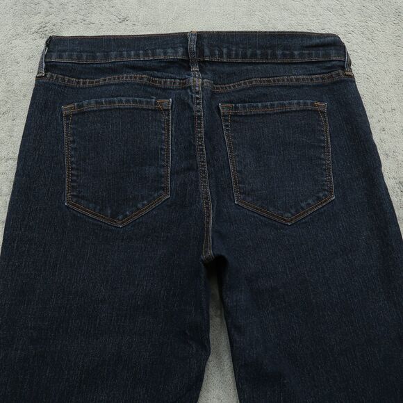 Old Navy Jeans Women's Size 10 Long Blue Mid-Rise Original Skinny 31" Inseam - Picture 13 of 16